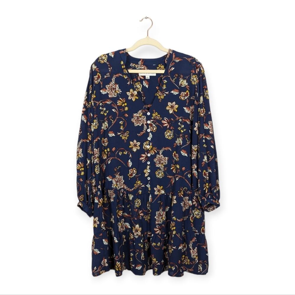 NWT Emma & Michele Floral Tiered Plus Size Dress
